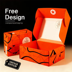 Cardboard Postal Corrugated Mailer Shipping Carton Paper Airplane Cake Cookie Pastry Tuck End Mailing Gift Boxes Packaging