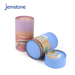 Custom Logo Recyclable Perfume Cylinder Packaging Luxury Food Tea Coffee Paper Tube Kraft Candle Cardboard Tube