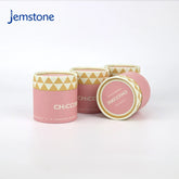 Eco-Friendly Custom logo Perfume Cylinder Packaging Food Tea Coffee Paper Tube Kraft Cardboard Tube for Accessories Candle