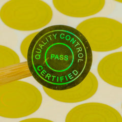 Custom Hologram Sticker Printing 3D Anti-counterfeit Holographic Stickers with QR Code Security Label