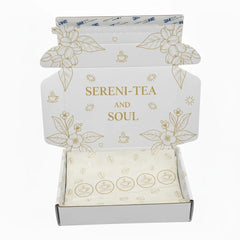 EU Custom Luxury Kraft Corrugated Mailer Subscription Cafe Bean Tea Coffee Packaging Paper Boxes for Coffee Brands