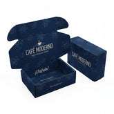 EU Custom Luxury Kraft Corrugated Mailer Subscription Cafe Bean Tea Coffee Packaging Paper Boxes for Coffee Brands