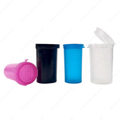 Custom PP CR All-Color Empty Top Pop Container Plastic Seal Rolls Squeeze Pop Top Tube for Eye Cream in Medicine Industry