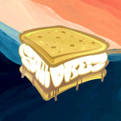 Custom 3.5g Bag Edible Packaging Gummy Snow Ball Special Irregular Flower Smell Proof Cr Pouch Snocap Snow Caps Shape Mylar Bags