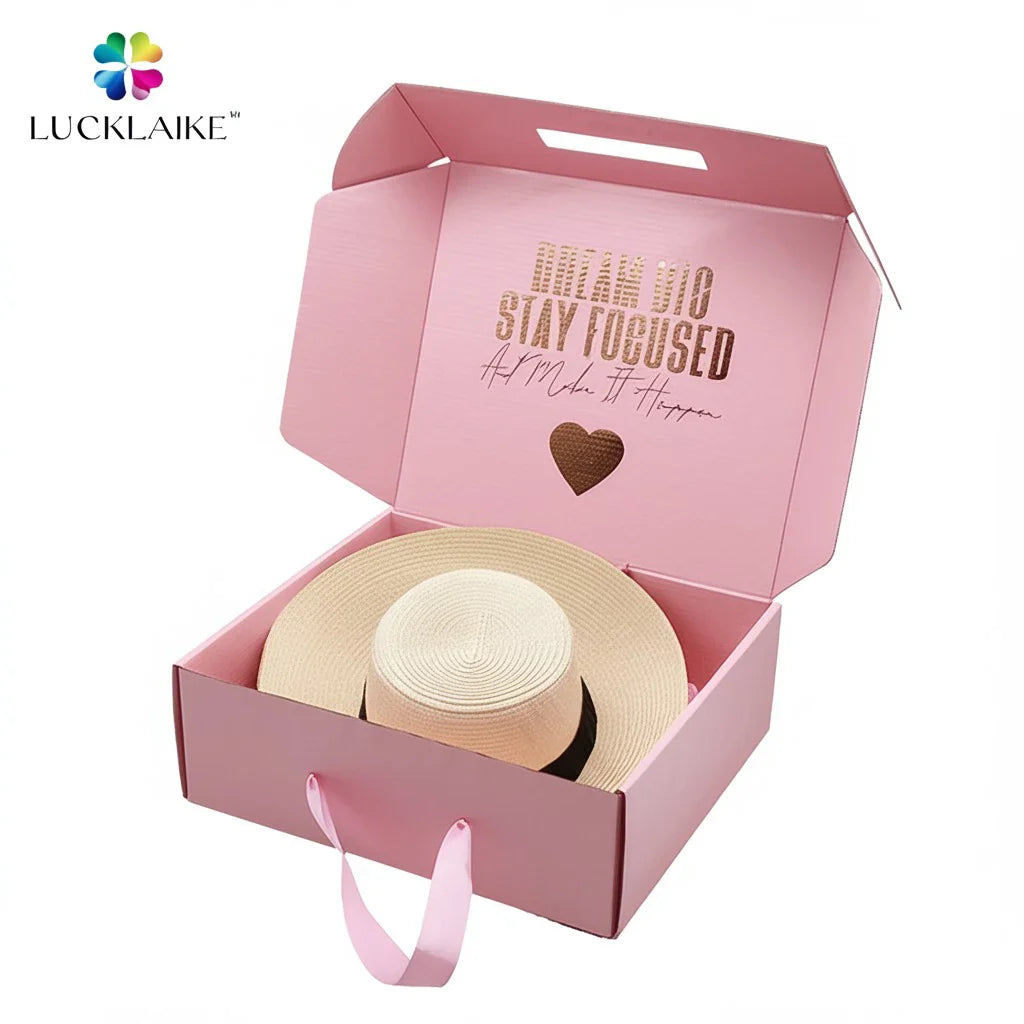 Customised Printing Recycled Foldable Kraft Corrugated Box Packaging Cosmetics Bottle Carton Paper Postal Pr Boxes for Packaging