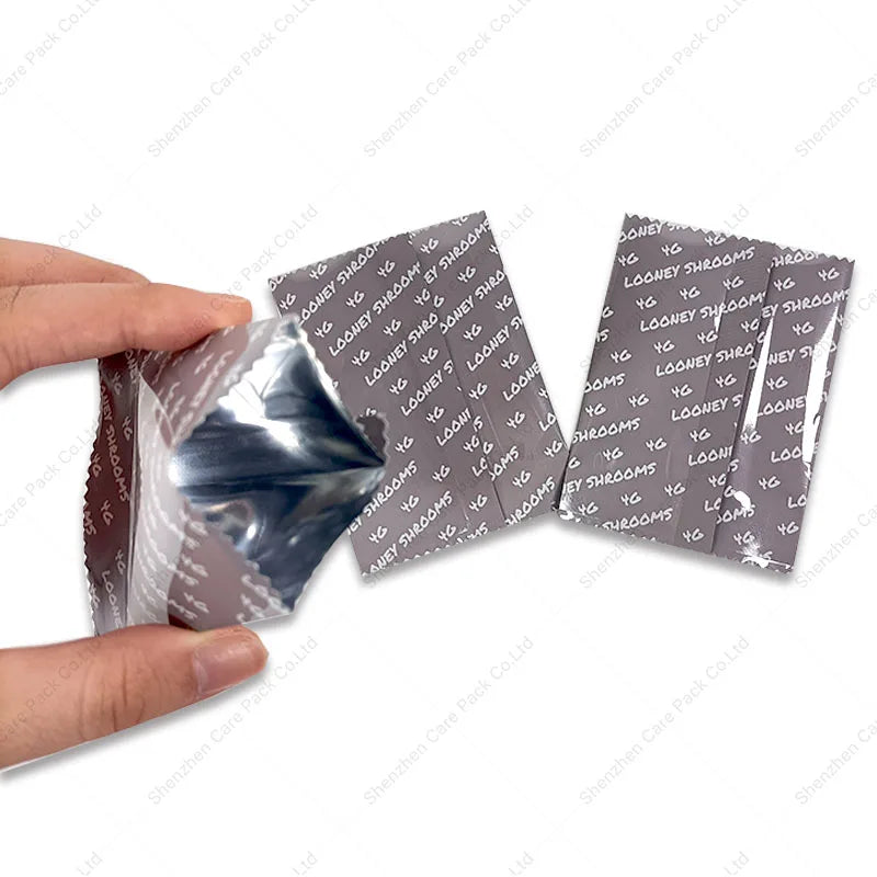 Food Grade Pet Cat Food Sachet Chocolate Bar Aluminum Foil Biscuit Cookies Back Sealing Mylar Bags for Snack