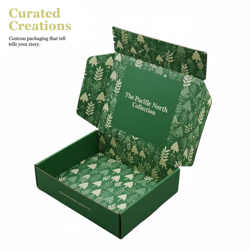 Free Sample Custom Logo Christmas Luxury Oem Corrugated Packaging Mailer Box Shipping Box Paper Box