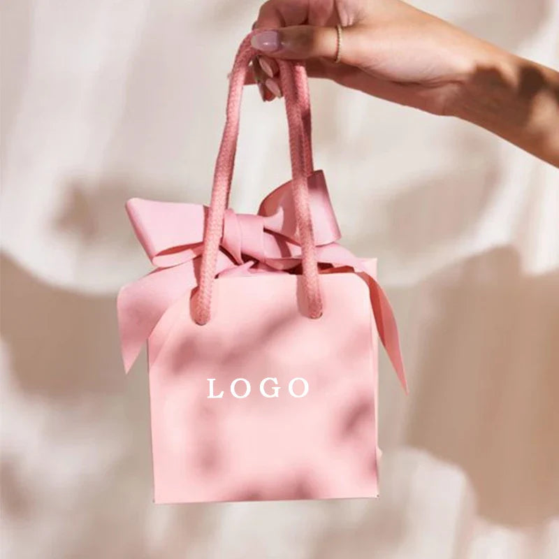 Custom Shoes Branded Store Printed Paper Bags with Your Own logo Cardboard Shopping Paper Bag Gift Bags for Small Business