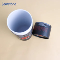 Printing Paper Tube Powder Food Safe Round Packaging Paper Cans with Easy Ring Foil Peel Off Ends Composite Material Round Shape