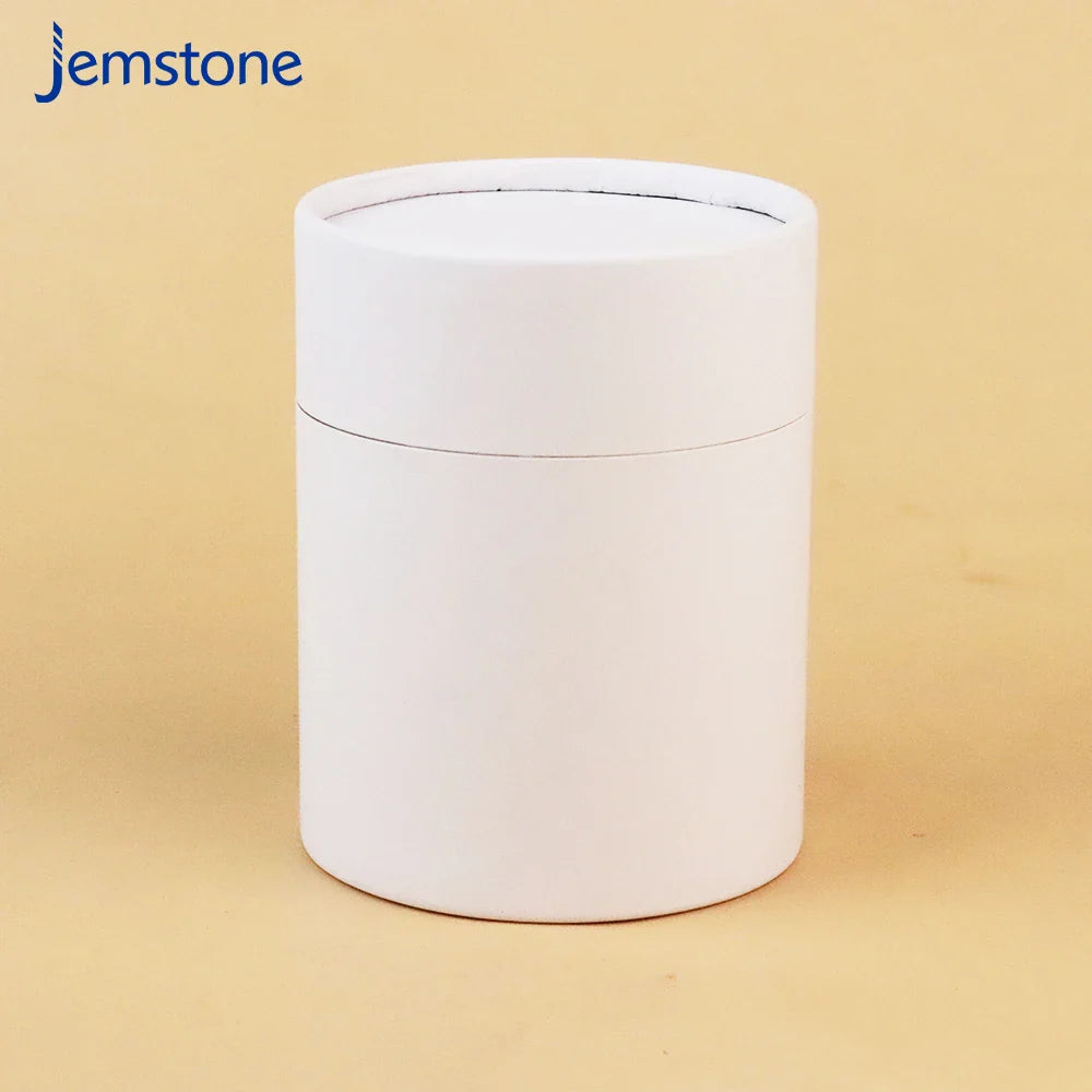 Printed Biodegradable Kraft Cardboard Perfume Bottle Cylinder Packaging Box Skincare Essential Oil Paper Tube for Cosmetic