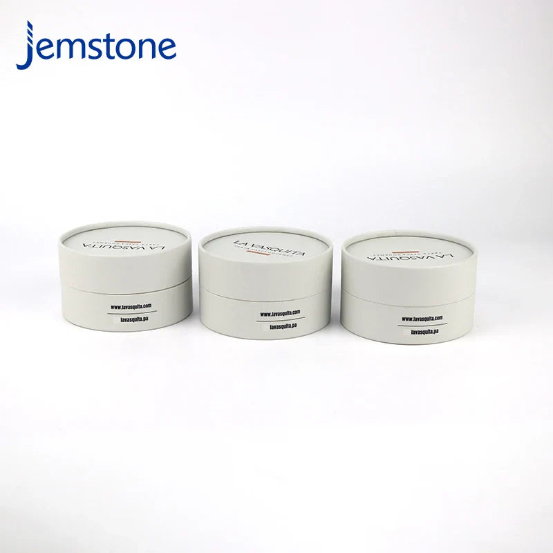 Printed Cosmetics Packaging Tube Box Perfume Cylinder Packaging Kraft Paper Tube for Skin Care Packaging