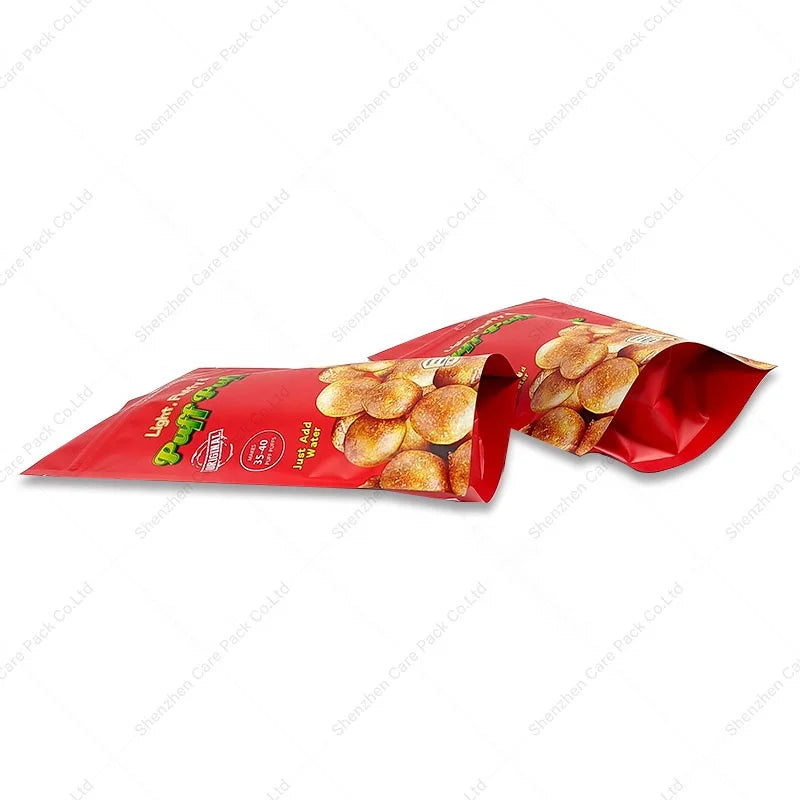 Wholesale Customized Printed Candy Snack Nut Cookie Doypack Stand up Pouch Plastic Packaging Mylar Zip Lock Bags