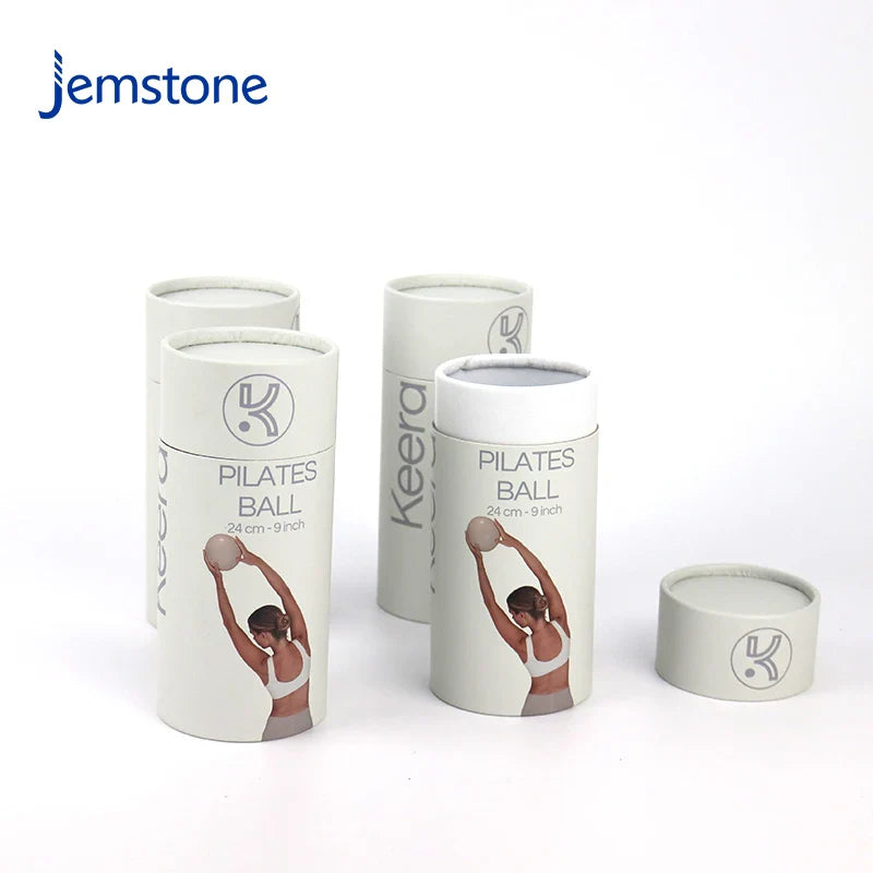 Custom Recyclable Kraft Food Tea Coffee Candle Paper Tube Tennis Ball Cardboard Tube Packaging
