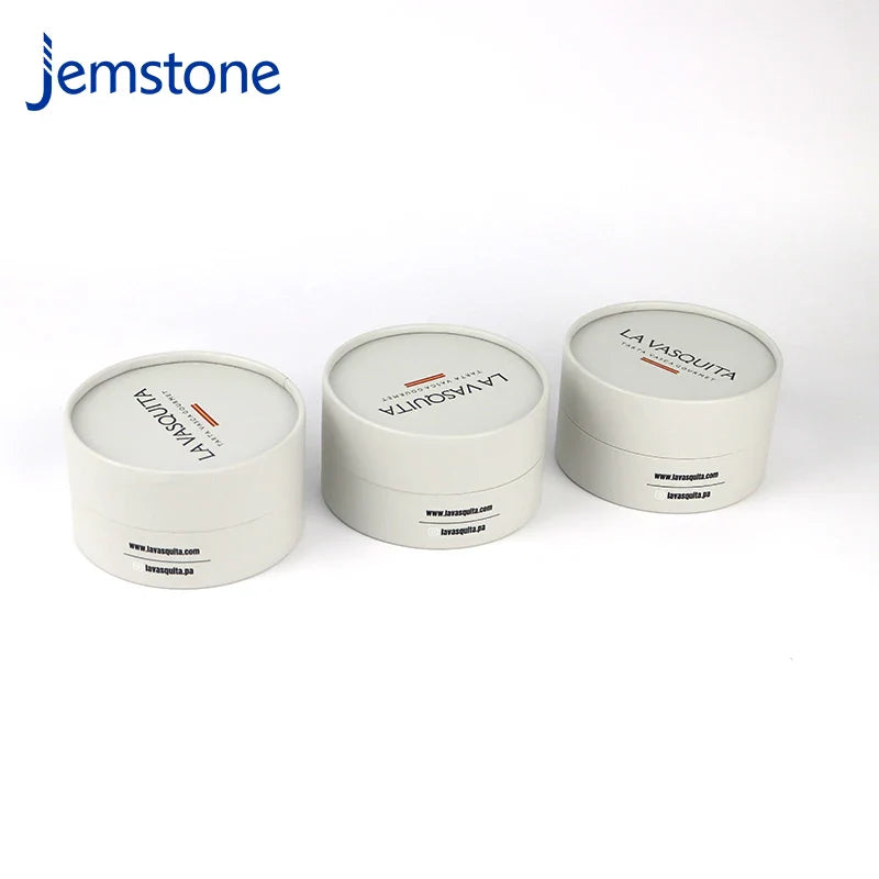 Printed Cosmetics Packaging Tube Box Perfume Cylinder Packaging Kraft Paper Tube for Skin Care Packaging