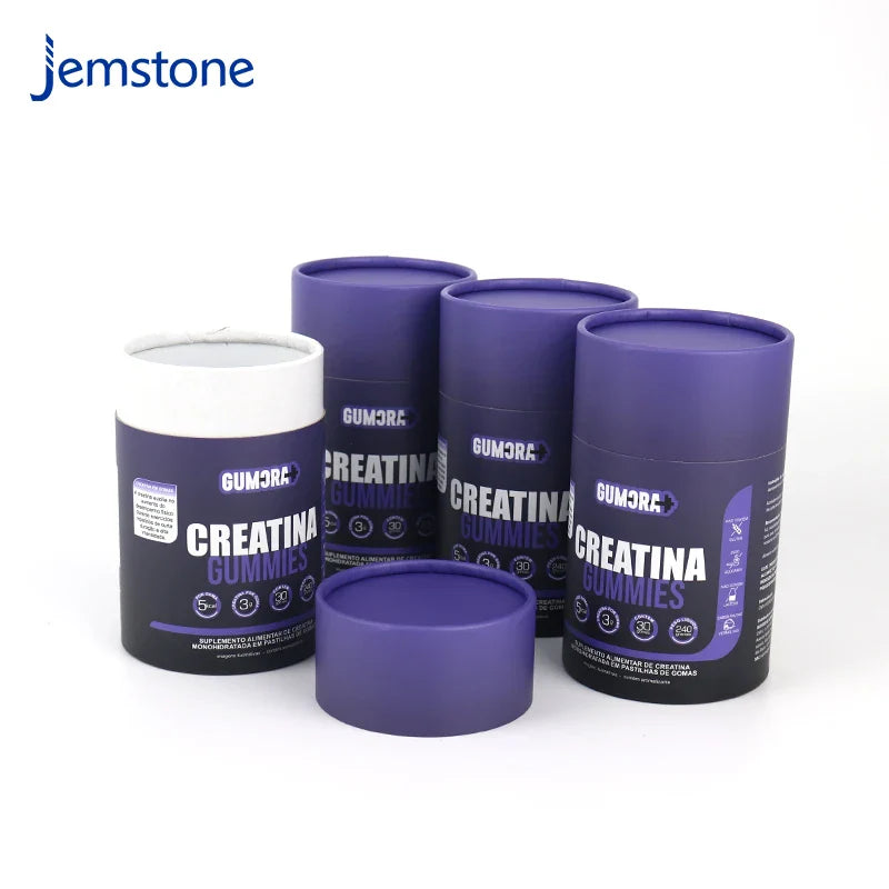 Custom Kraft Cosmetic Cardboard Tube Packaging Perfume Bottle Box Cylinder Coffee Tea Candle Paper Tube