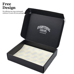 Custom Folding Apparel Box Corrugated Mailer Kraft Paper Box Packaging Express Shipping Box for Clothes T-Shirt