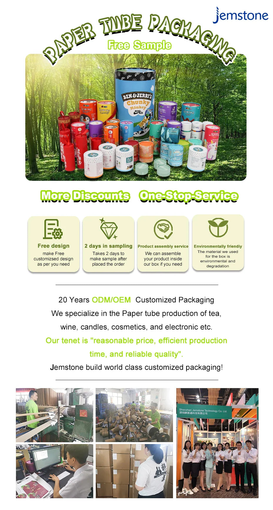 Custom Bio-degradable Kraft Cardboard Cosmetic Lipstick Deodorant Tube Tiwst /push up Paper Tube Packaging for Lip Balm