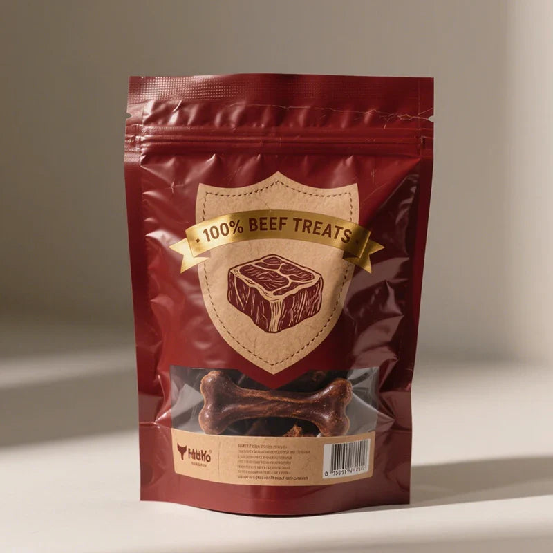 Customized Food Grade PE PET Stand up Pouch With Ziplock Snack Biscuit Sealed Heat Seal Packaging Bags