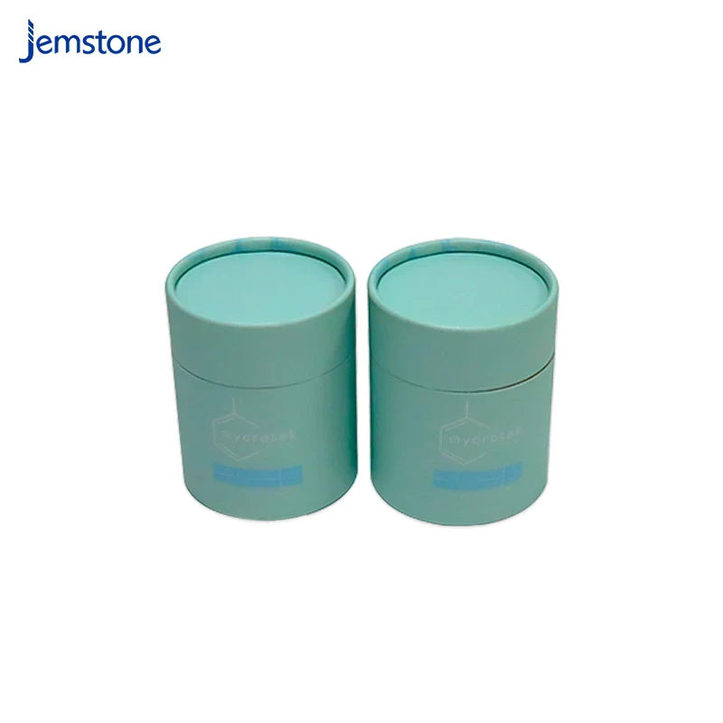 Eco Friendly Food Grade Kraft Containers Packaging Tube Box Food Paper Tube Protein Powder / Coffee