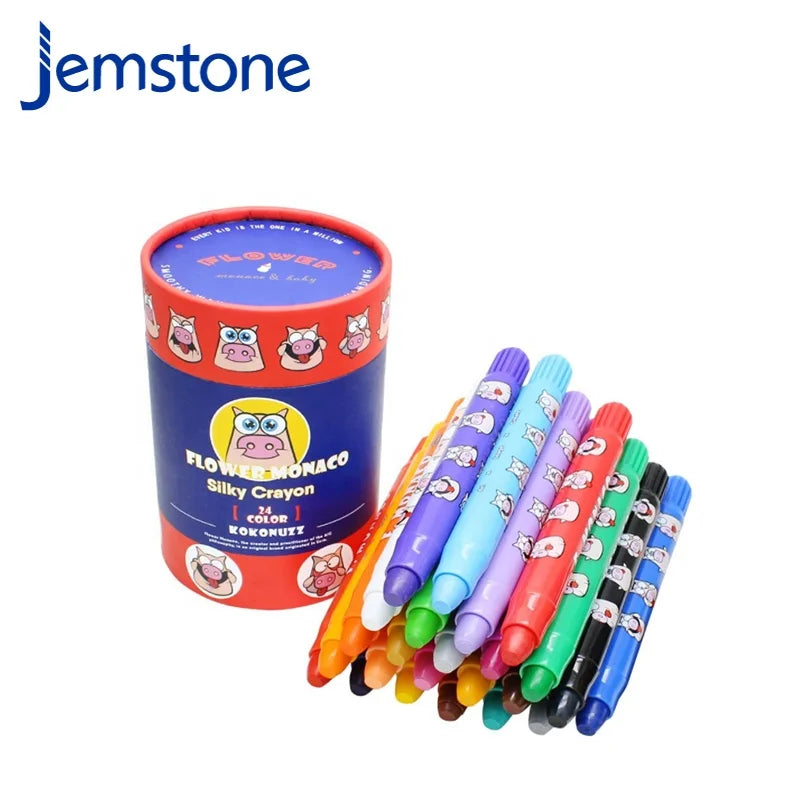 Custom Printed Pen Paper Tube Eco Friendly Cosmetic Containers Kraft Cylinder Cardboard Box Packaging