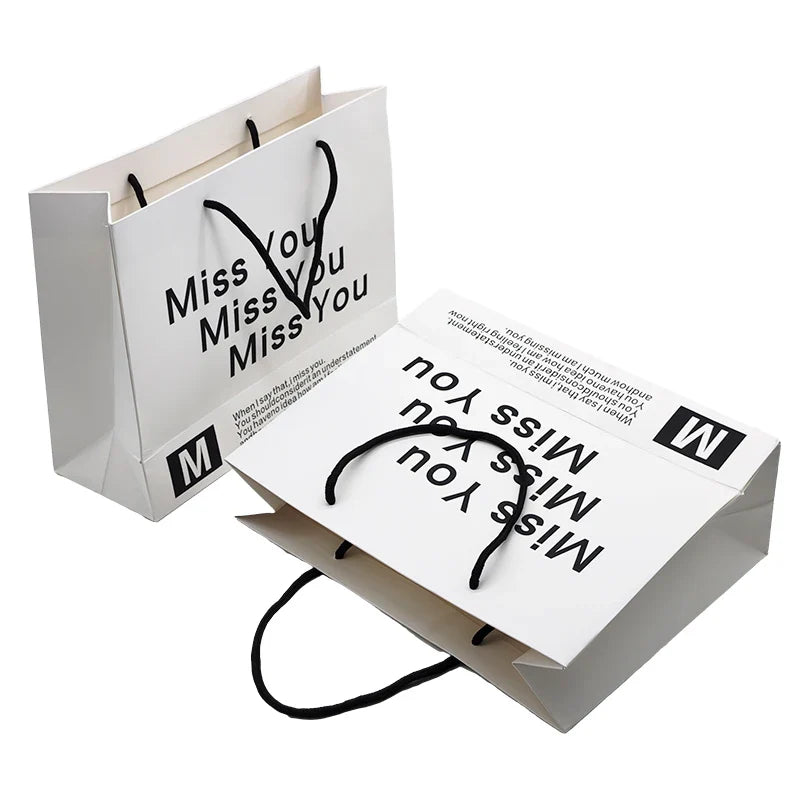 Custom Printed Logo Private Label Matte Lamination Reflex Cardboard Perfume Gift Wrapping Cosmetic Paper Bag for Promotion