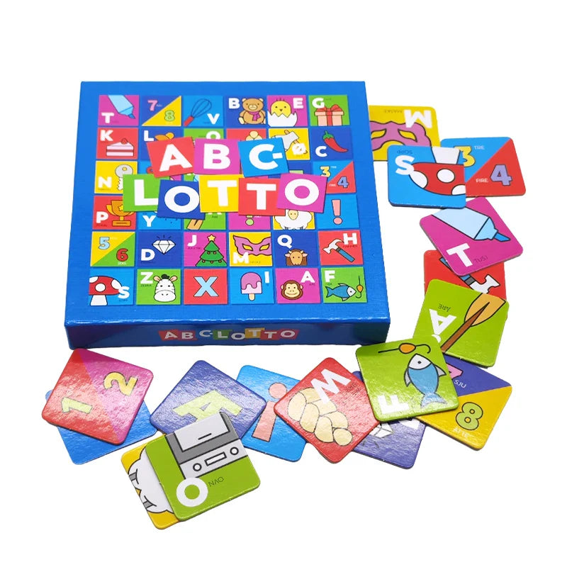 Children Large Matching Puzzle Games Early Learning Card My First Jigsaw Puzzle Toys for Children Kids Educational Toys