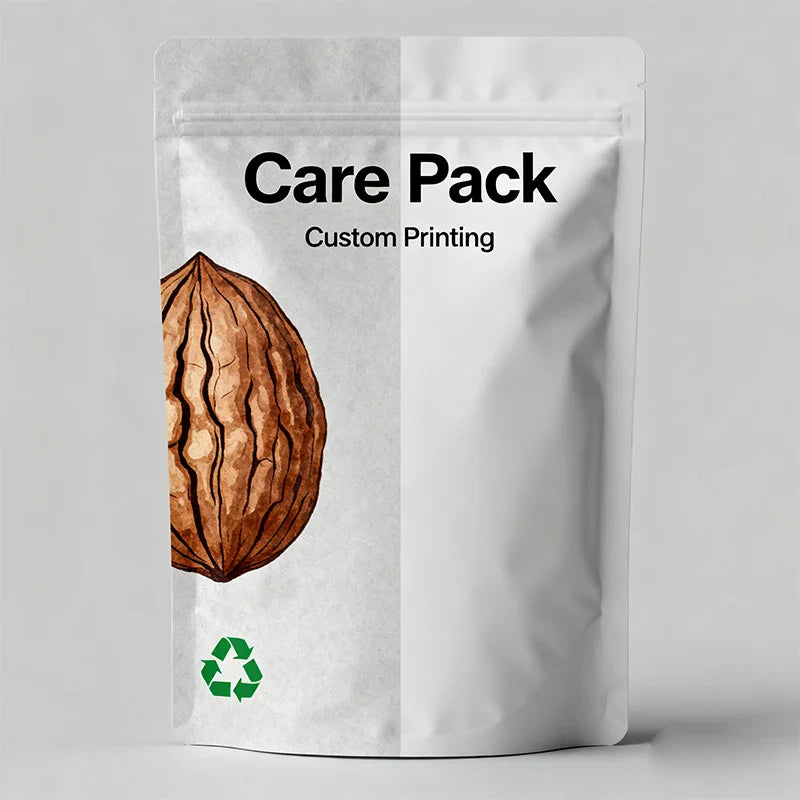 Doypack Biscuits Candy Ziplock Die Cut Stand up Pouch Sealed Snack Bolsas PE Plastic Bags for Spices