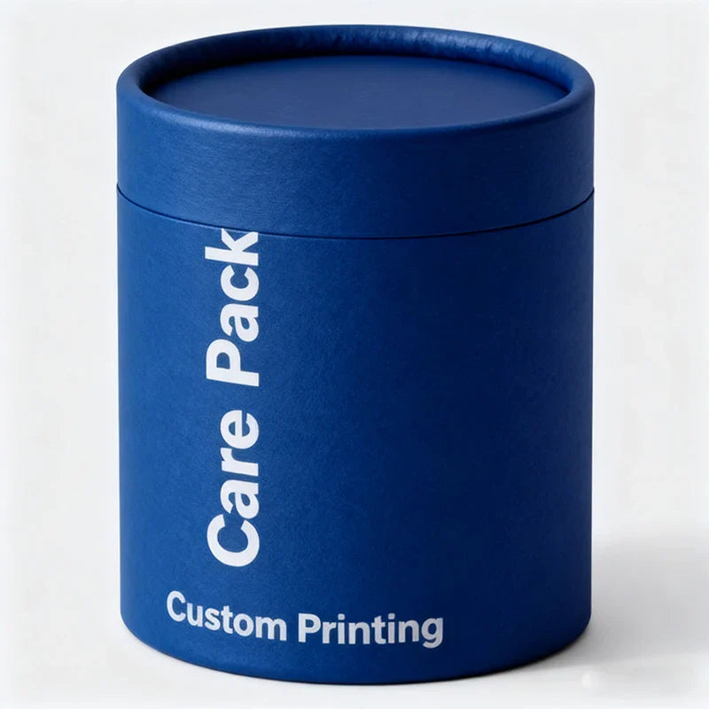 Customized Logo Cylinder Paper Tube Gift Candles Eco-friendly Round Cardboard Cosmetic Packaging Box