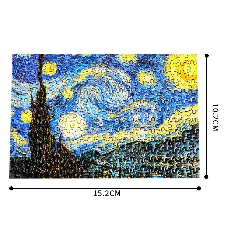 Custom 100pcs 150pcs 234pcs Personalized Jigsaw Puzzle Box Game Test Tube Packaging Educational Toys Mini Puzzle