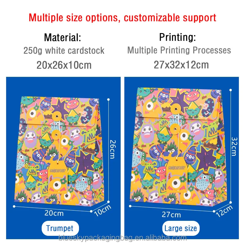 OEM/ODM Customized Logo Eco-Friendly Paper Shopping Bag Full-Color Paper Bags for Shopping Daily Life Paper Bag