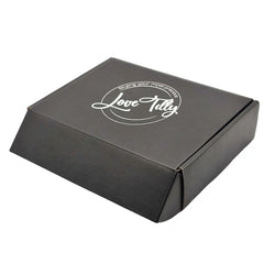 Custom Scatola Per Pacchi Personalizzate Branded Black Mailing Shipping Corrugated Verpackung Emballage Carton Underwear Box