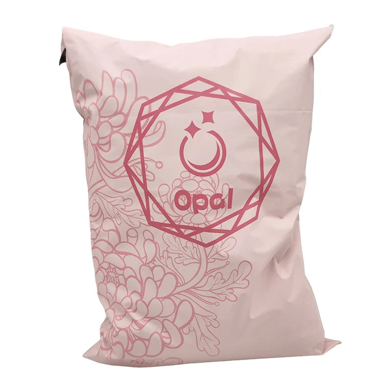 Wholesale Blue Custom Express Matte Shipping Poly Mailers Bag, Custom Print Logo Mailing Plastic Bags for Women Clothing