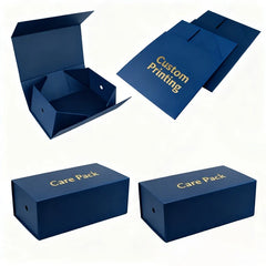 Magnet Paper Box Hard Rigid Clothes Package High End Gift Emballage Collapsible Folding Foldable Boxes With Magnetic Lid