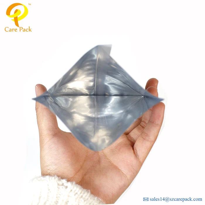 Eco-friendly Custom 100% Biodegradable Kraft Paper PLA Bag Food Packaging Cornstarch Compostable Zip Lock Packaging Bag for Food