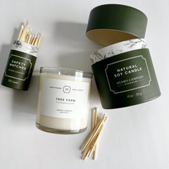 Food Empty Tubes Deodorant Luxury Packaging Rigid Paper Custom Round Paper Tube Packaging Box Candle Match