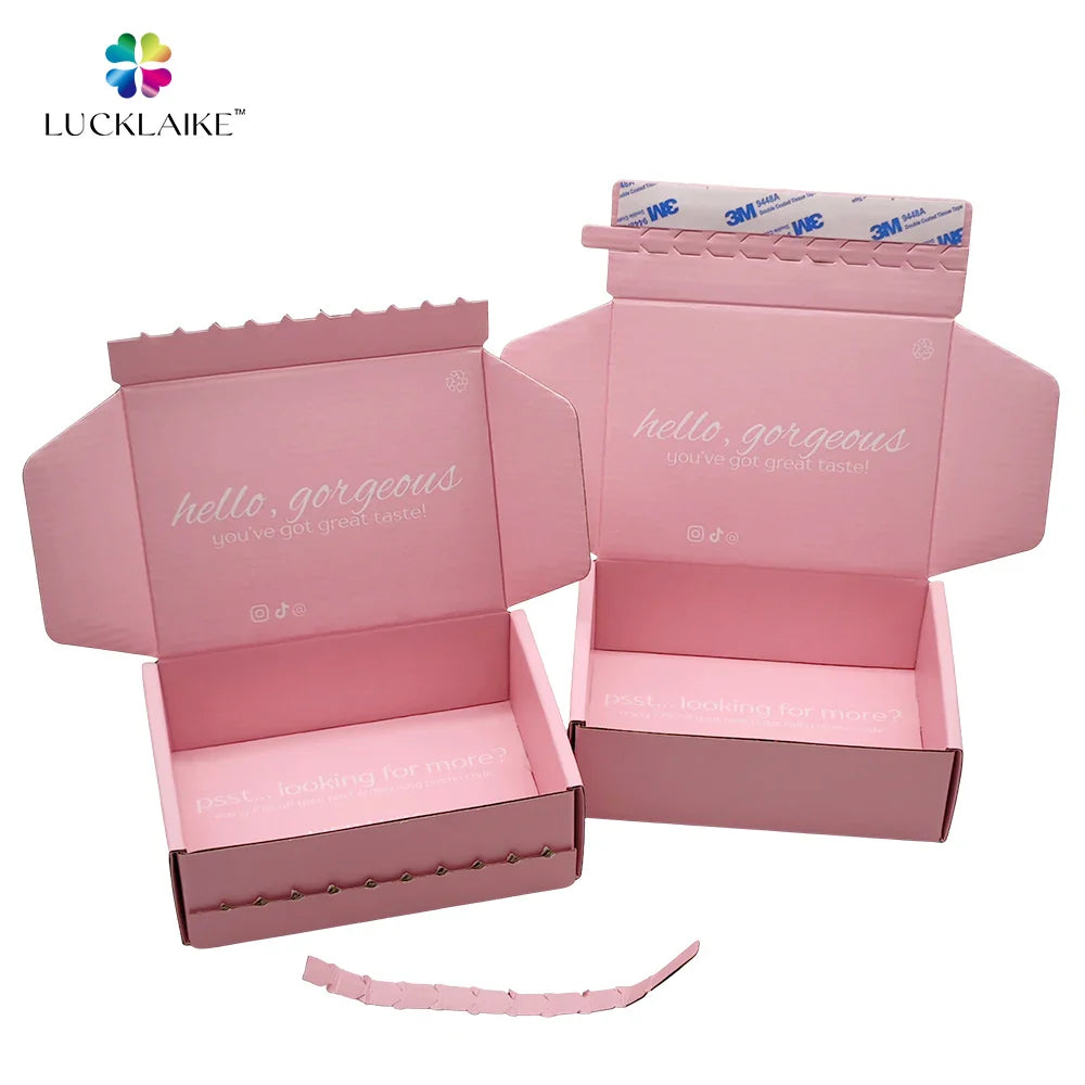 Free Design Skincare / Cosmetic Mailer Box, Eco Custom Logo Printed Corrugated Shipping Boxes Cardboard Packaging Paper Box