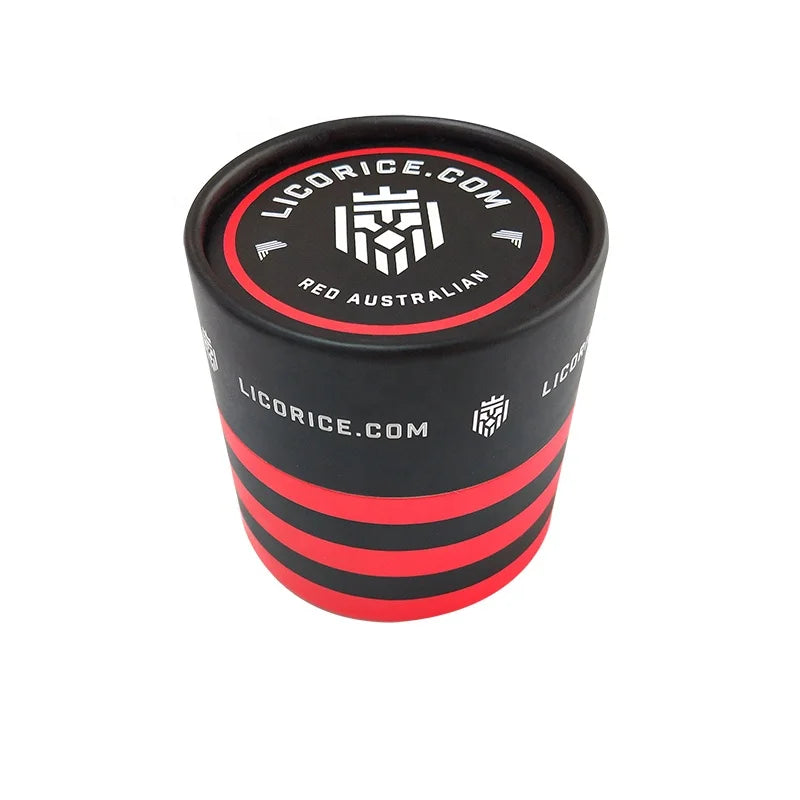 Customized  Stripe Verpackung 50ml 100ml 10ml Eco Friendly Cardboard Packaging Gift Print Paper Tube Package