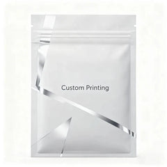 Customized Mini 3 Side Heat Seal Sachet Personal Care Packaging Skincare Facial Pouch With Zipper