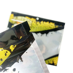 Custom Printing Three Side Sealed Clear Lure Fishing Plastic Bags Peaca Fishing Bait Tackle Packaging with Zipper