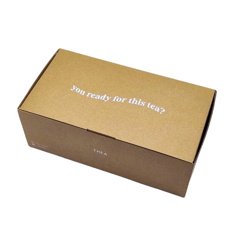 Wholesale Custom Fold Kraft Paper Box Packaging Biodegradable Corrugated Garden Flower Plants Packing Shipping Box