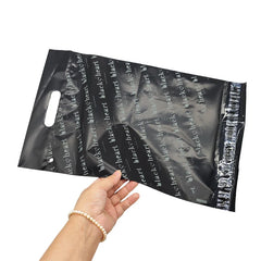 Custom Design Eco-Friendly Black Recycle Poly Self Adhesive Mailing Bags Shipping Envelopes Polly Mailing Bag for Clothing