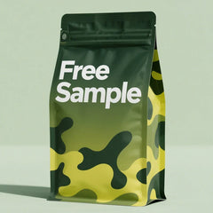 Aluminum Foil Compostable PE Resealable Plastic Quad Side Seal Packaging Coffee Bean Bag With Zipper