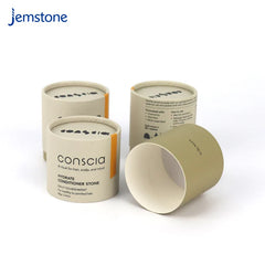 Custom Luxury Essential Oil Tube Gift Box Cardboard Tube Kraft  Perfume Bottle Cylinder Packaging Paper Tube for Cosmetic