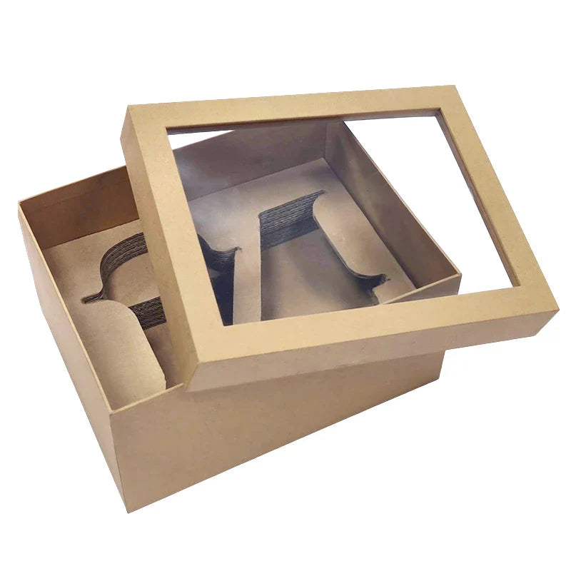 Customized Box Packaging Corrugated Candle Tea Coffee Whiskey Glass Jar Mark Cup Package Gift Boxes for Packaging With Logo