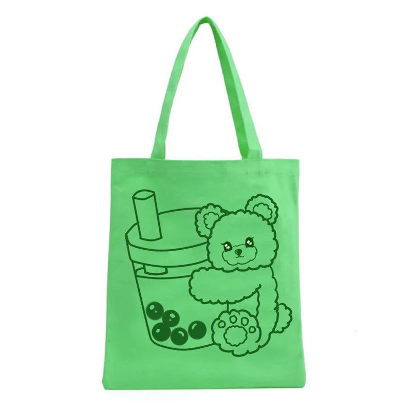 Customized Wholesale White Cotton Tote Bag With Logo High Quality Canvas Cotton Shoulder Tote Bag