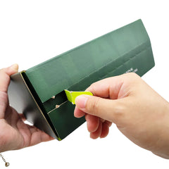 Custom logo Hat Tshirt Cosmetic Cardboard Reusable Express Corrugated Tear Strip Carton Delivery Box With Adhesive Strips