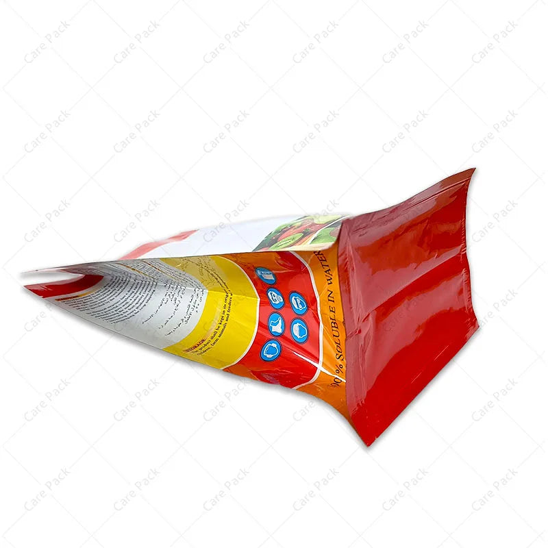 High Quality Biodegradable Self Custom Laminated Dried Fruits Eight Side Sealed Bag With Zipper for Food Packaging