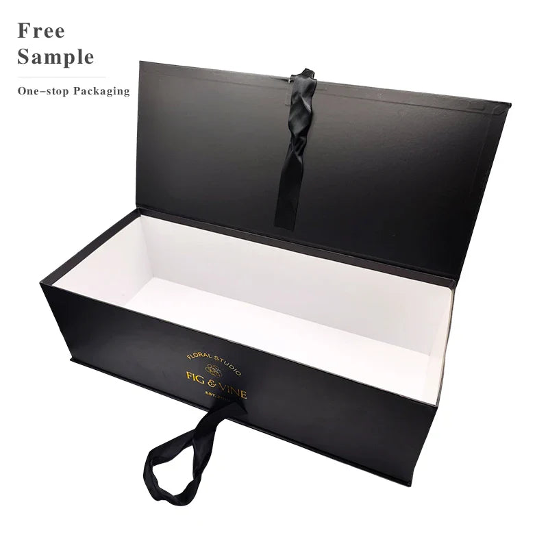 Custom Logo Luxury Printing Color Oversized Big Large Jumbo Size Beige Cardboard Folding Foldable Magnetic Gift Box