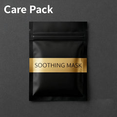 Customized Mini 3 Side Heat Seal Sachet Personal Care Packaging Skincare Facial Pouch With Zipper