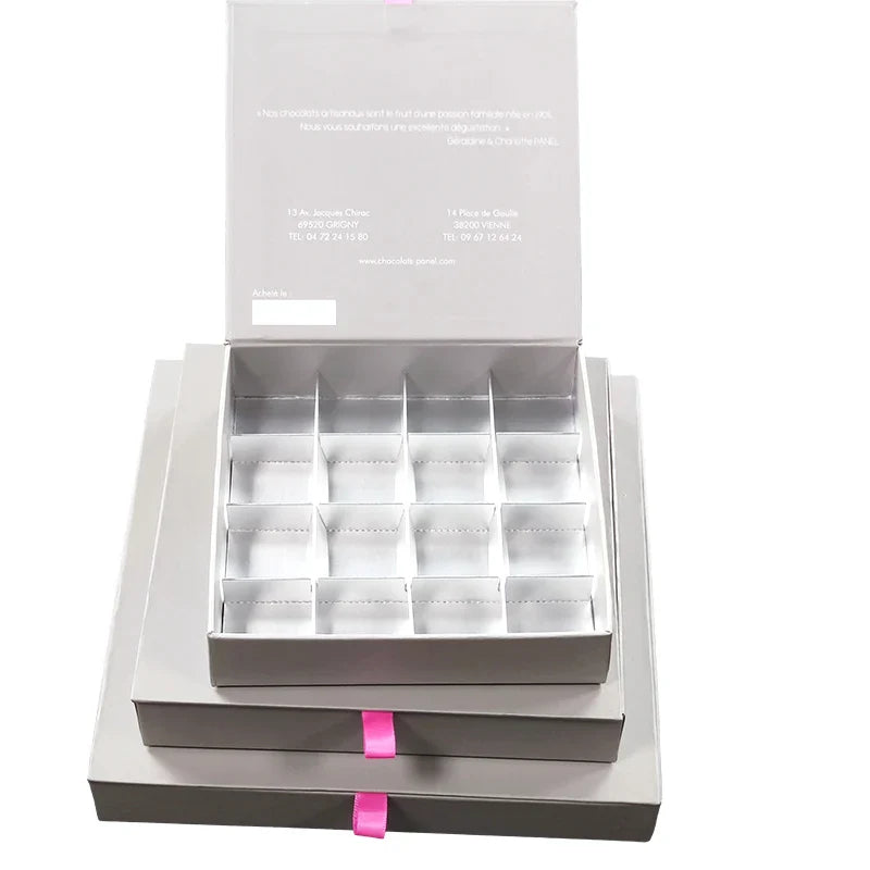 2025 Wholesale Custom Personalized Magnetic Candle Makeup 24 Days Empty Kids Christmas Advent Calendars Gift Packaging Box